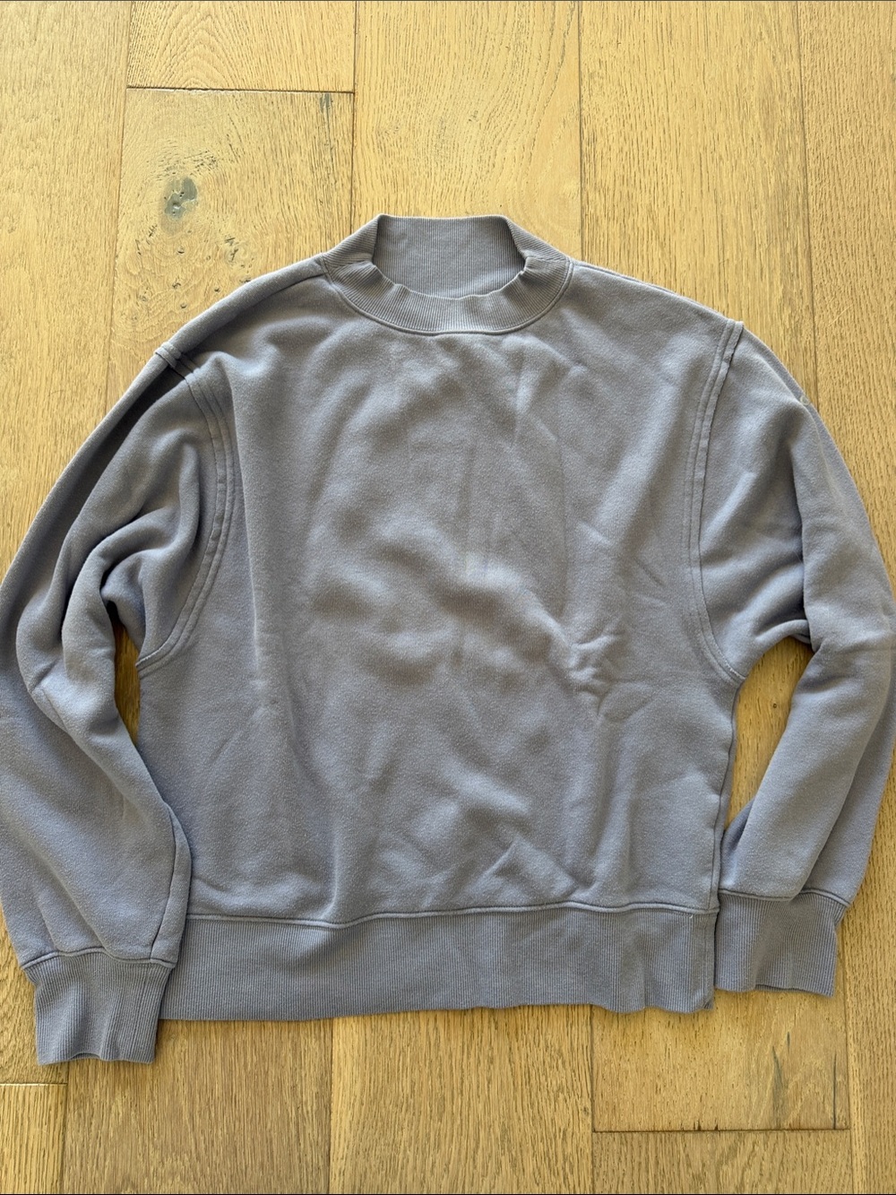 ALO Yoga Women's Turtleneck Sweatshirt - Light Gray